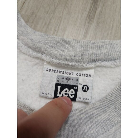 Vintage XRI Fraternity Sorority Sweatshirt 90s Mens XL Pullover - Picture 6 of 8